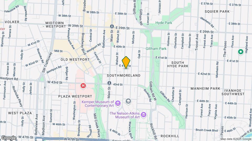 4109 Warwick Blvd Map and Location Details
