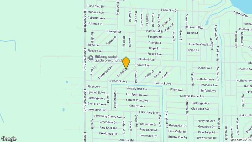 1059 Cellini St Map and Location Details