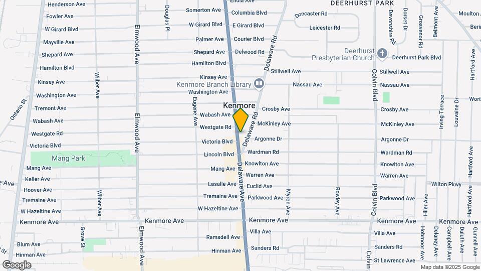 2929 Delaware Ave, Unit 3 Map and Location Details