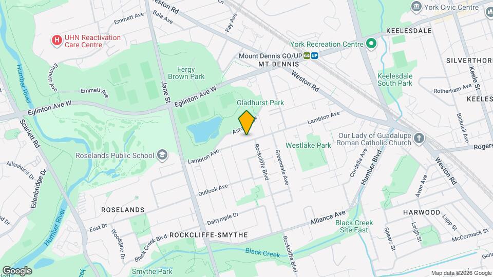 130 Lambton Ave Map and Location Details