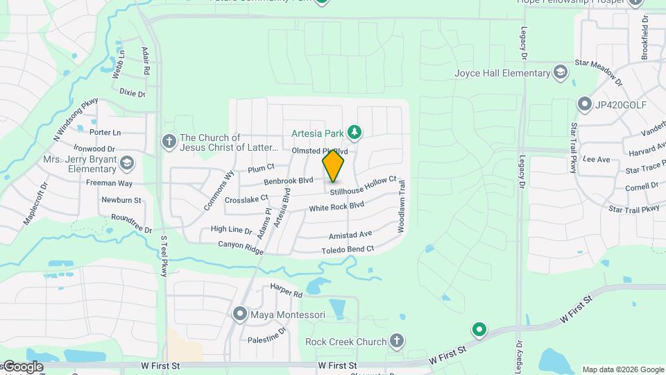 16413 Stillhouse Hollow Ct Map and Location Details