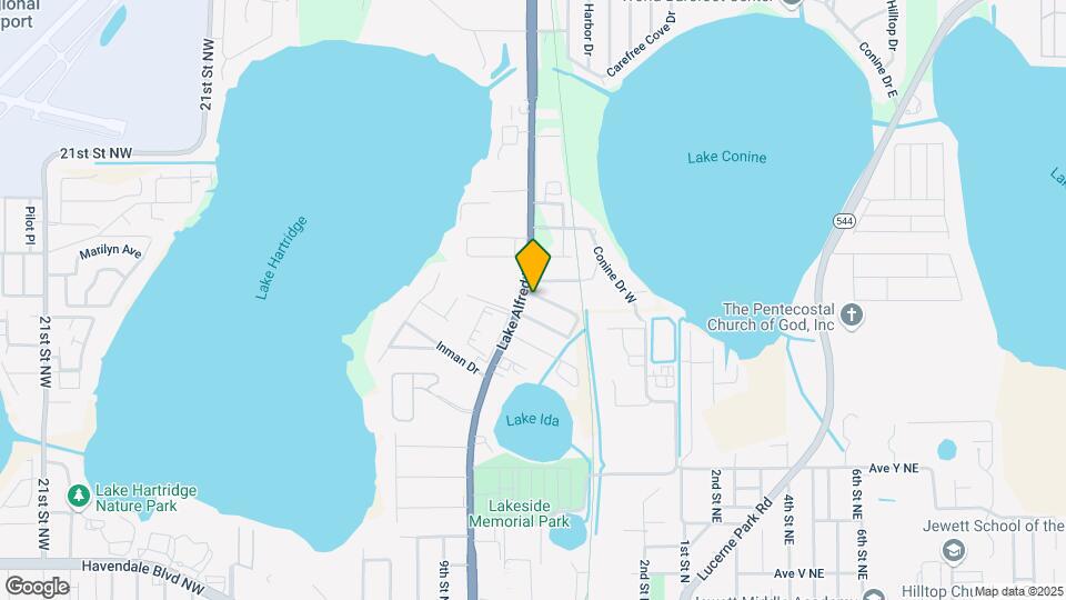 3170 Lake Alfred Rd Mapa y Detalles de la Ubicación