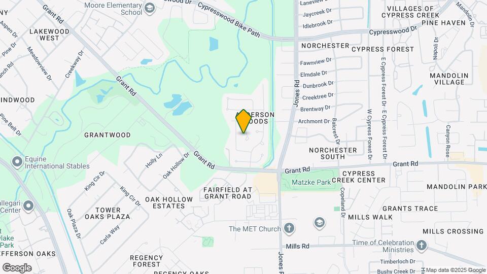 13415 Anderwoods Ct Map and Location Details