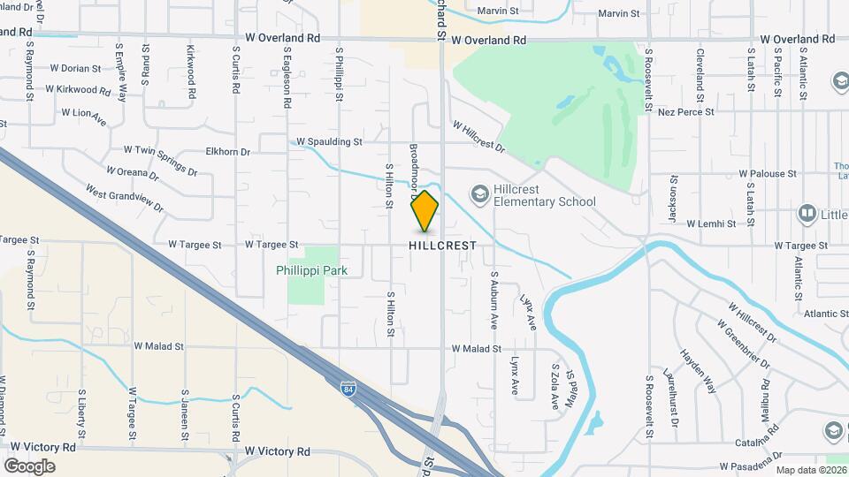 5068 W Targee St Map and Location Details