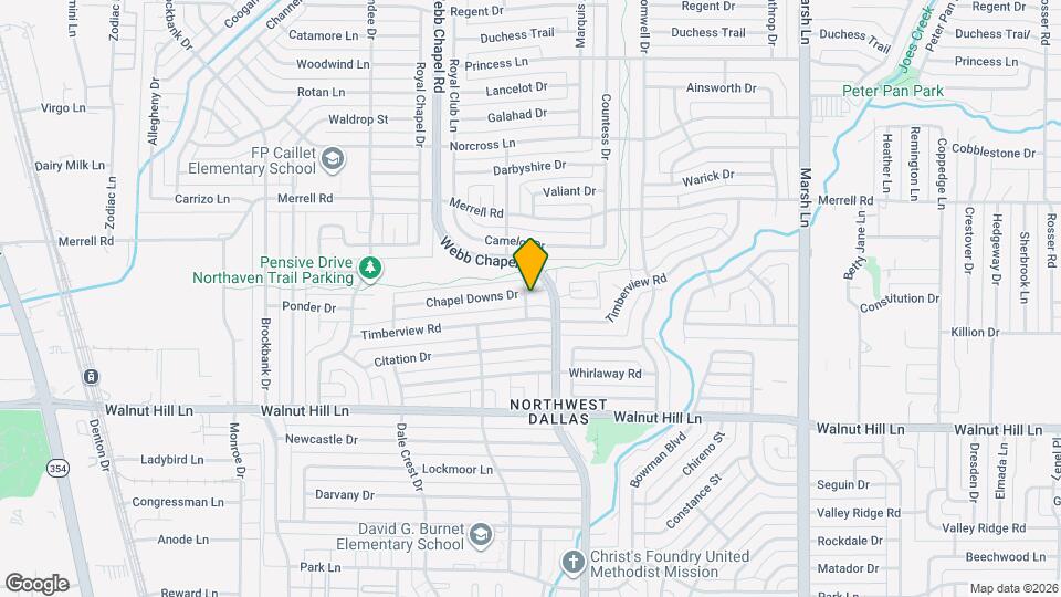 3312 Walchard Ct Map and Location Details