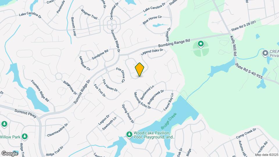 321 Legend Oaks Dr Map and Location Details