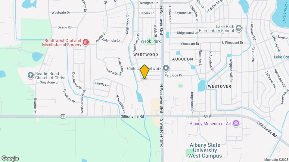 1206 Westwood Dr Map and Location Details