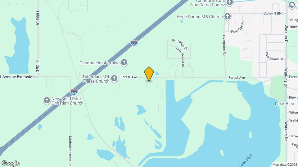 Forest Park Apartments Map and Location Details