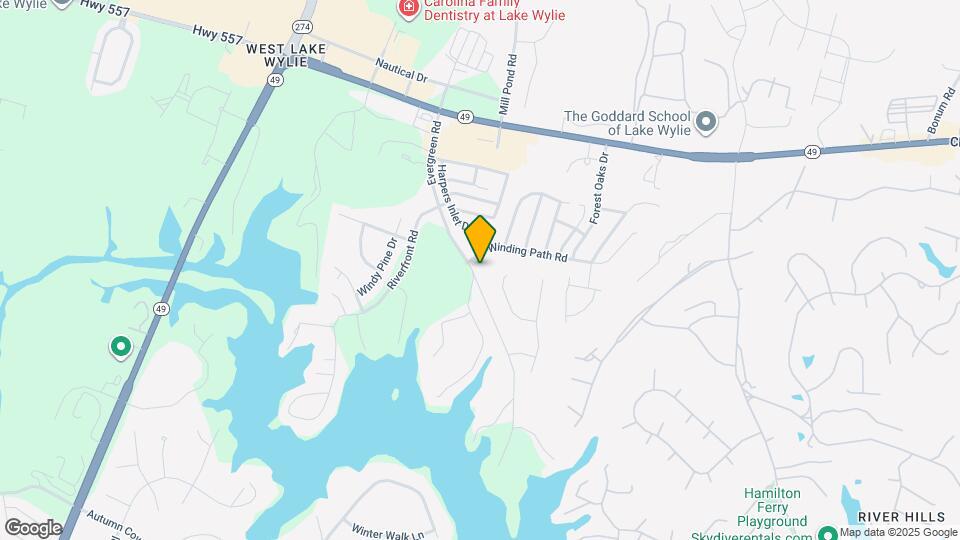 301 Evergreen Rd Map and Location Details