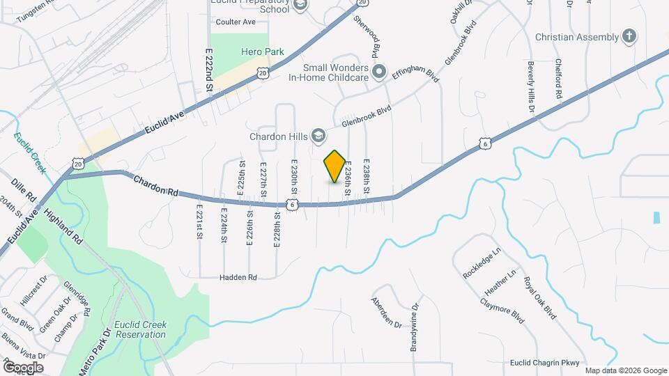 1771 E 234th St Mapa y Detalles de la Ubicación