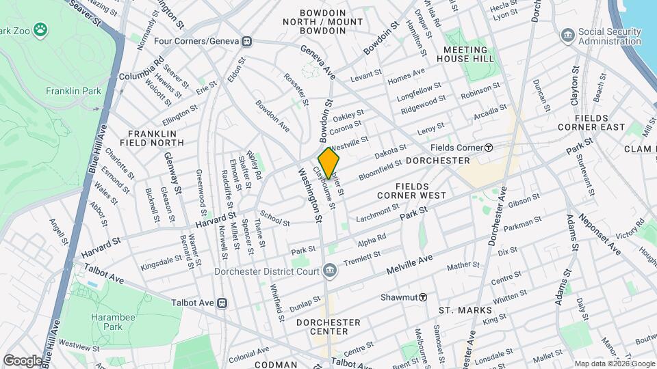 38 Claybourne St, Unit 3 Mapa y Detalles de la Ubicación