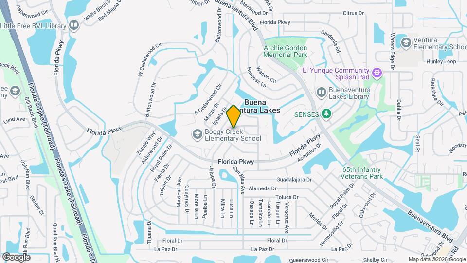 135 Jalapa Dr, Unit Private entrance apartment Map and Location Details