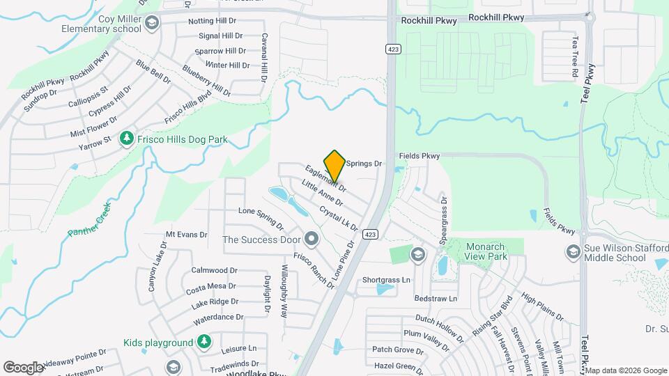 14613 Eaglemont Dr Map and Location Details