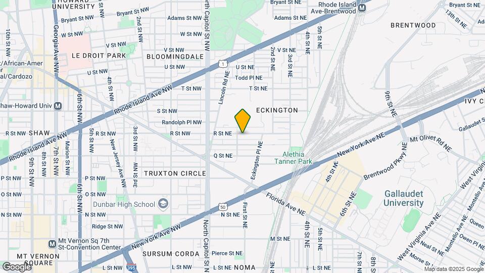 111 R St NE, Unit B Mapa y Detalles de la Ubicación