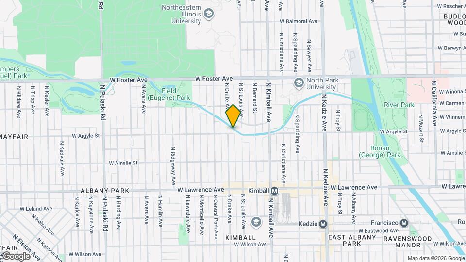 3515 W Argyle St, Unit 3 Mapa y Detalles de la Ubicación