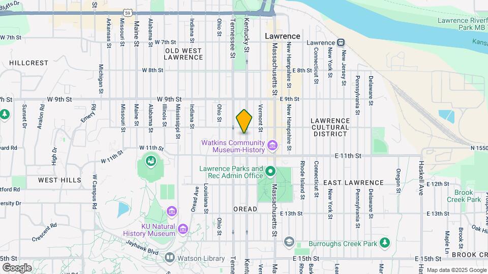 1017 Kentucky St Map and Location Details