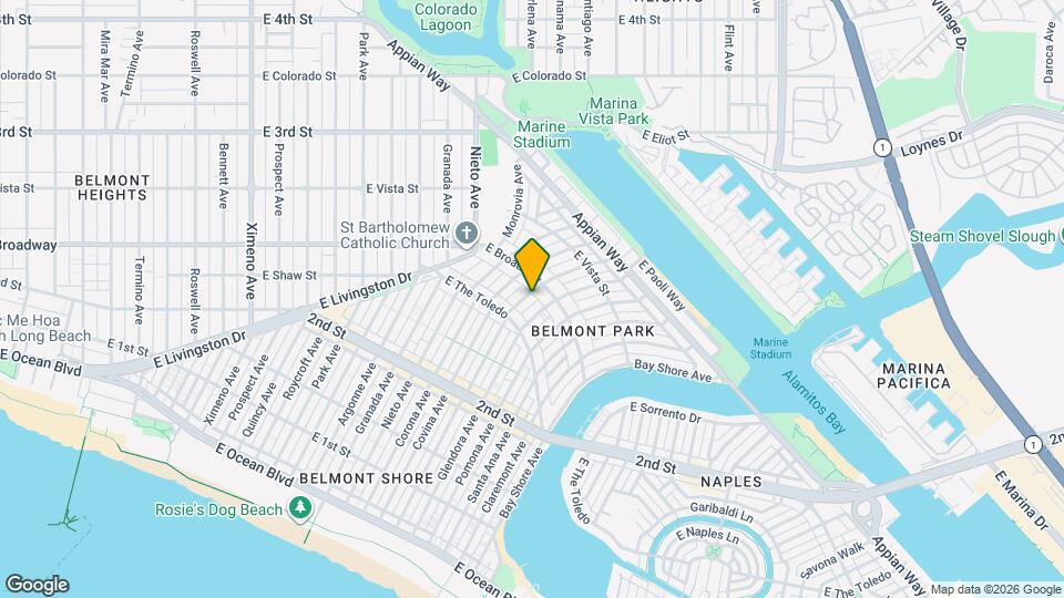 270 La Verne Ave Map and Location Details