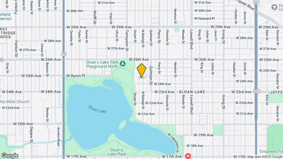 2425 N Raleigh St Map and Location Details