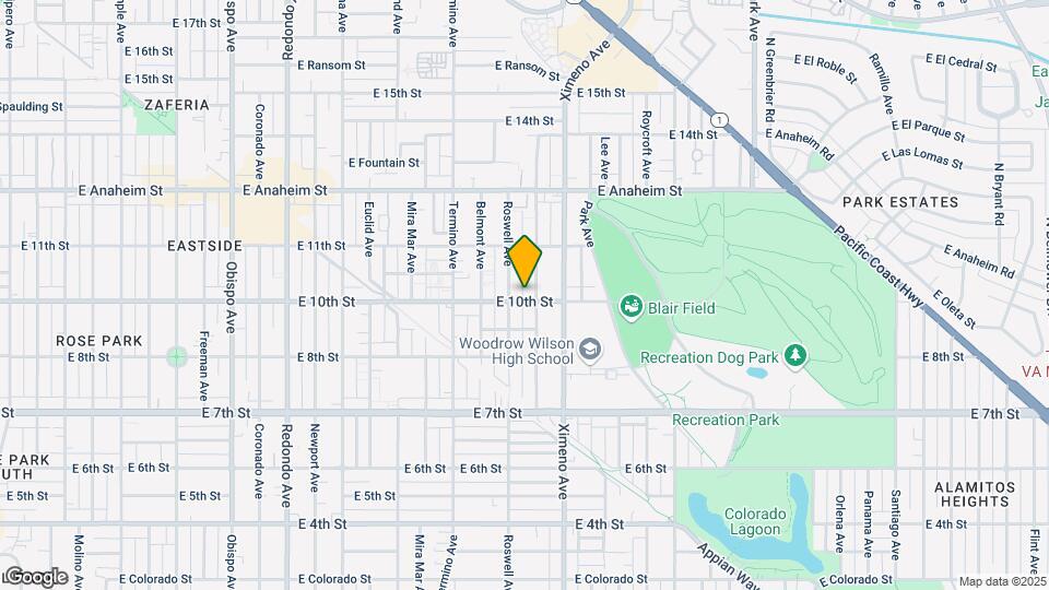 4223 E 10th St Mapa y Detalles de la Ubicación