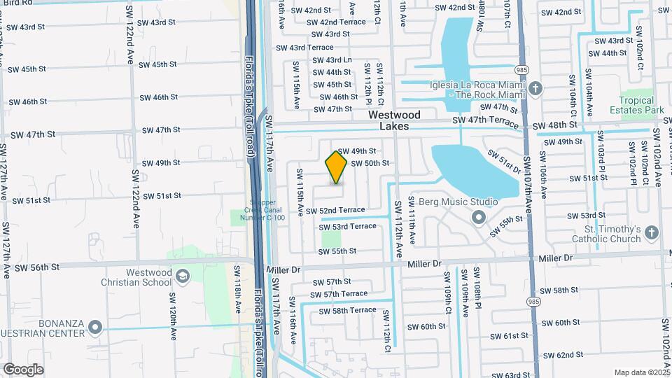 11350 SW 51st St Map and Location Details