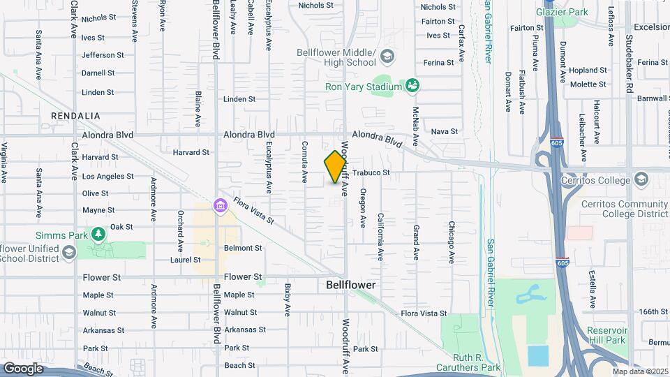 229 Woodruff Apartments Map and Location Details