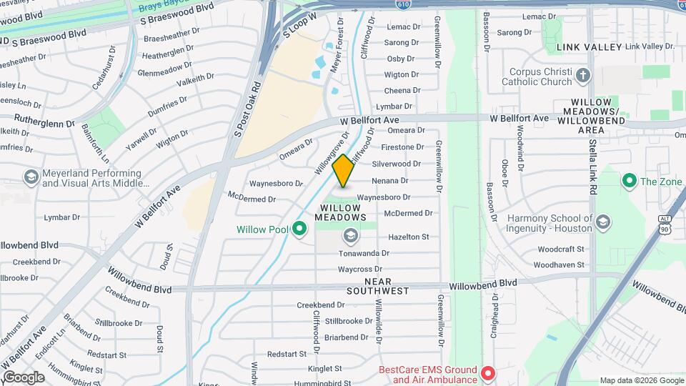 4606 Waynesboro Dr Map and Location Details