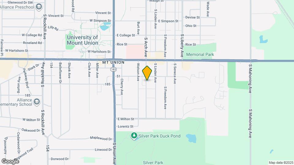 2244 S Arch Ave Map and Location Details