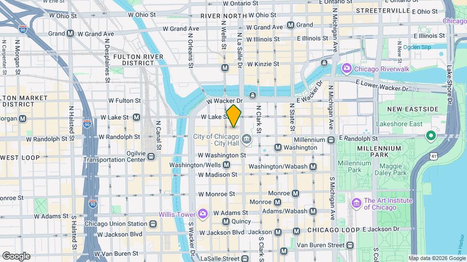 178 W Randolph St Mapa y Detalles de la Ubicación