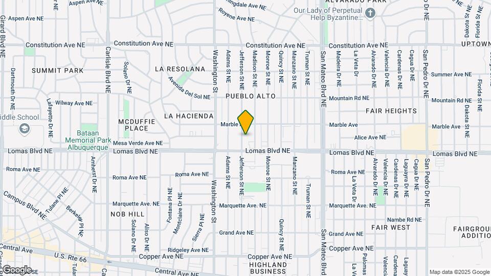 610 Jefferson St Map and Location Details