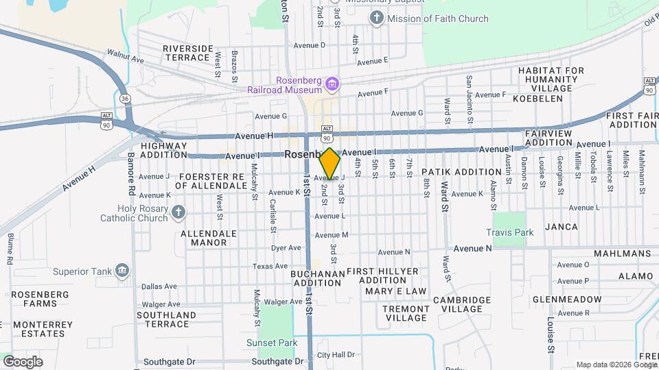 1205 2nd St Map and Location Details