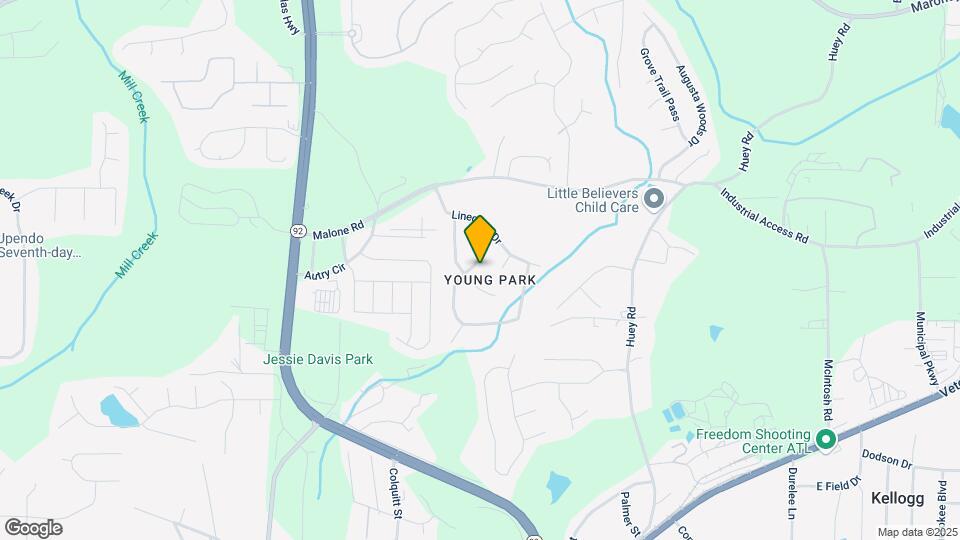 7680 Mountain Creek Way Map and Location Details