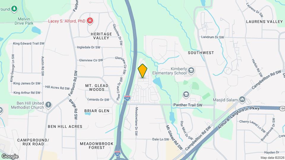 3129 Tylerton Dr SW, Unit 915 Mapa y Detalles de la Ubicación