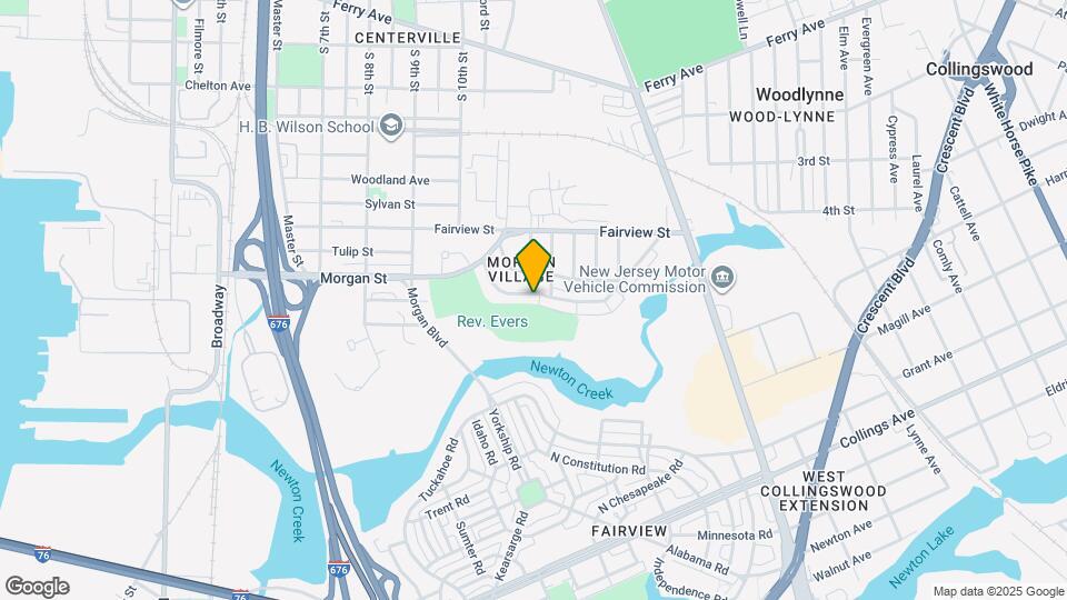 1131 Lakeshore Dr Mapa y Detalles de la Ubicación