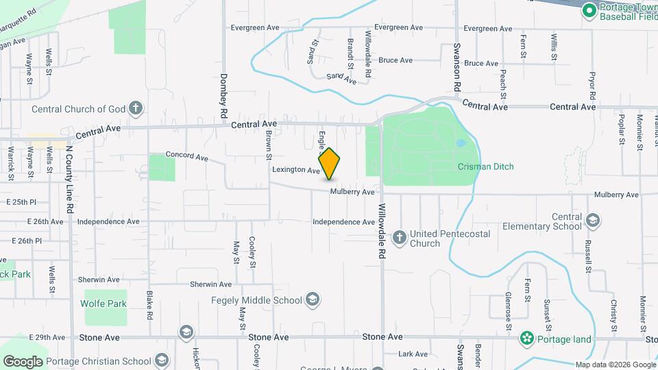 5416 Mulberry Ave Map and Location Details