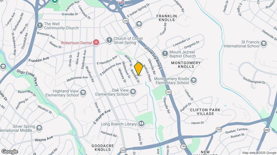 9209 Wendell St Map and Location Details