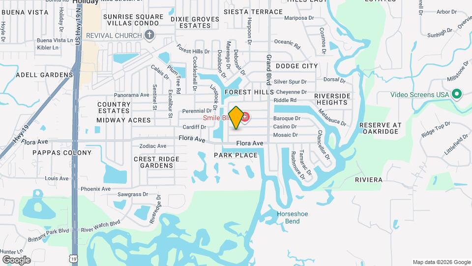 5313 Mosaic Dr Map and Location Details