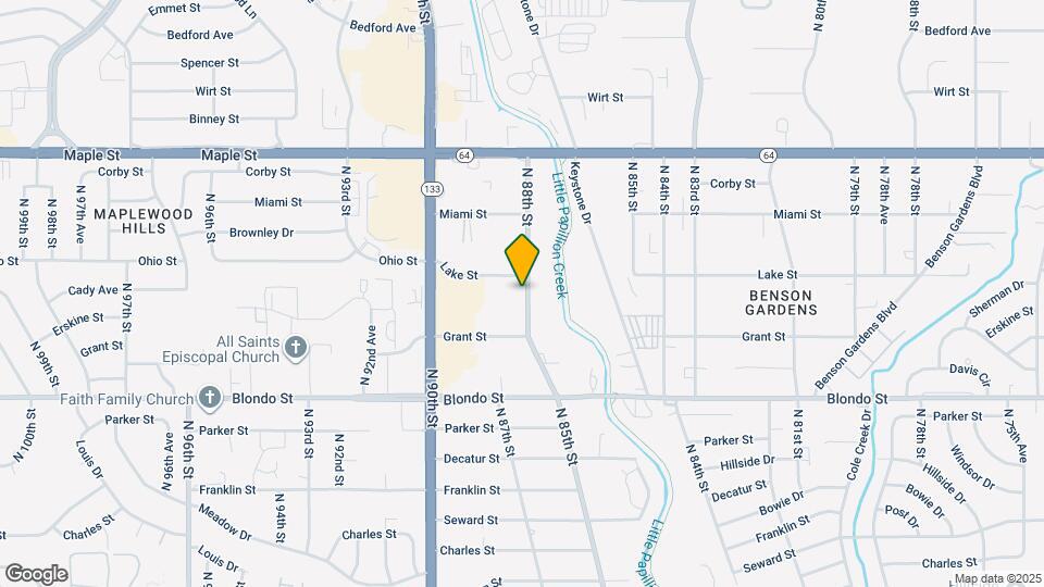 2420 N 88th St Map and Location Details