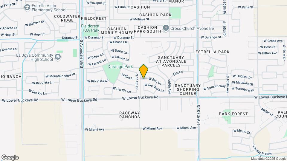 11031 W Elm Ln Map and Location Details