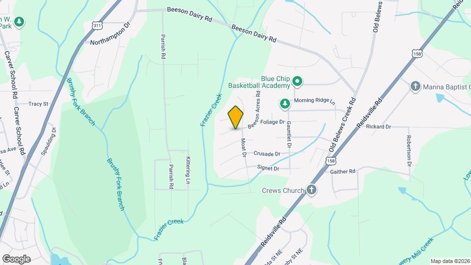 3175 Beeson Acres Rd Mapa y Detalles de la Ubicación