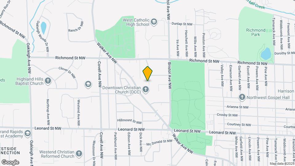 1443 Seymour Ave NW Map and Location Details