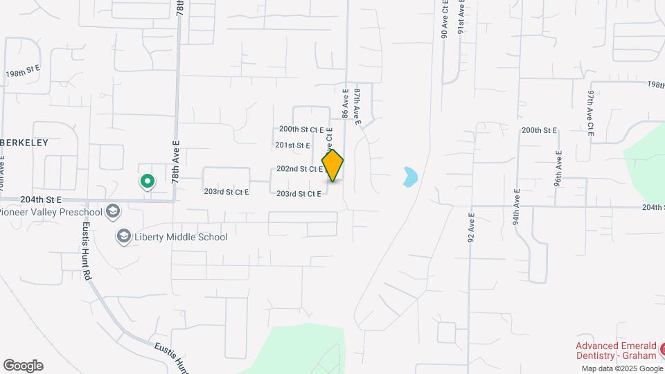 20309 85th Ave Ct E Mapa y Detalles de la Ubicación