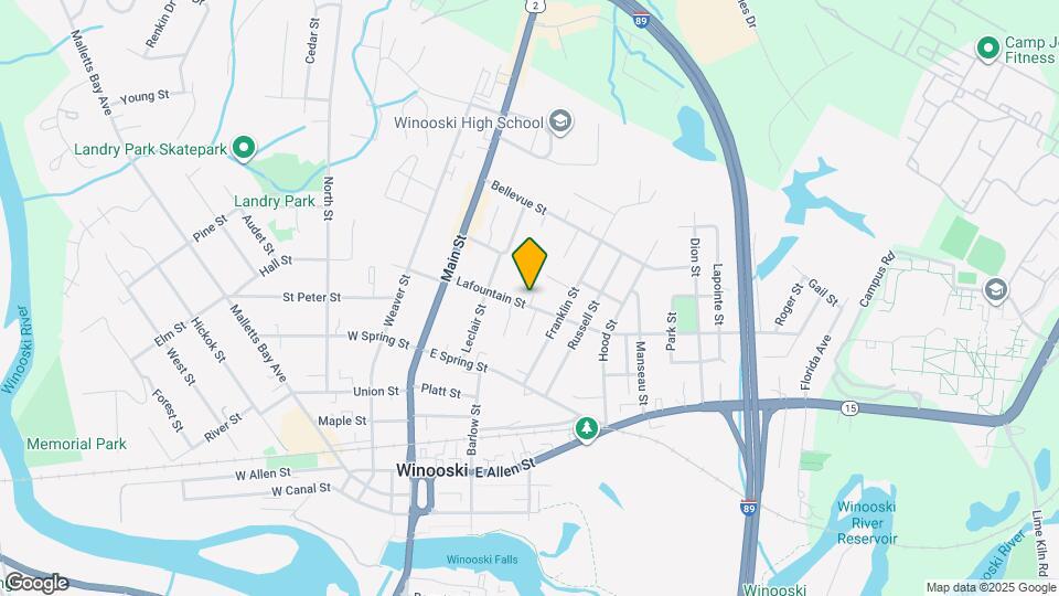 67 Lafountain St, Unit 67B Map and Location Details