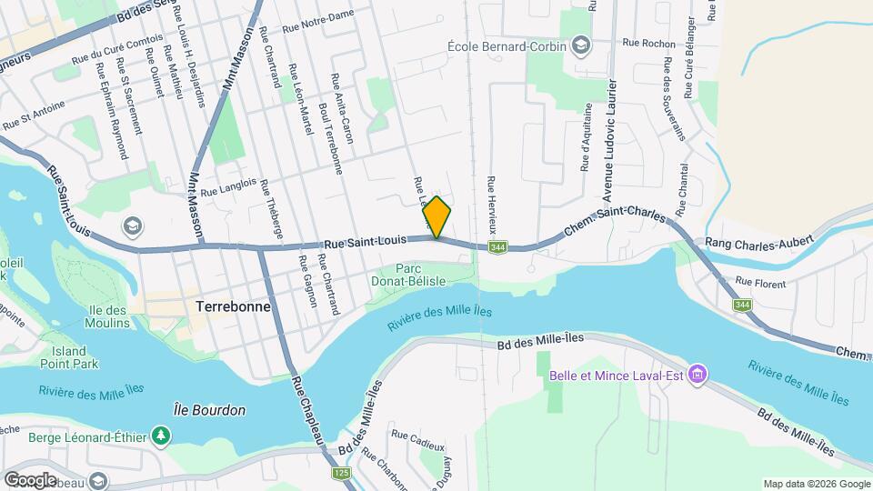 110 Saint-Louis Rue Map and Location Details