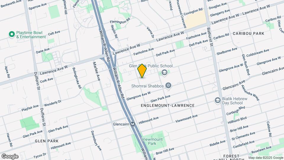 19 Fraserwood Ave Map and Location Details