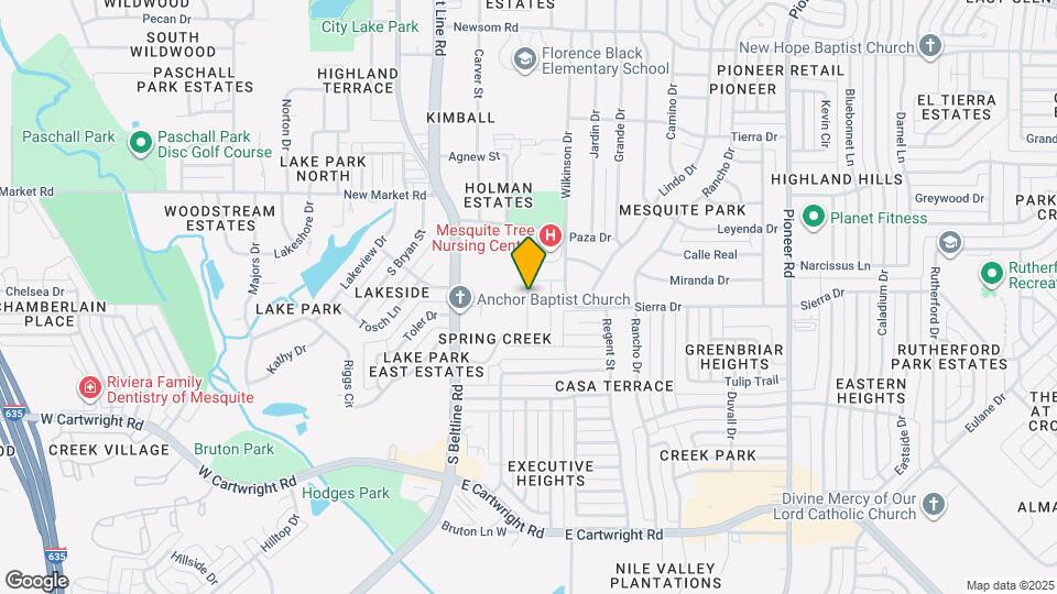 1136 Aragon Trl Map and Location Details