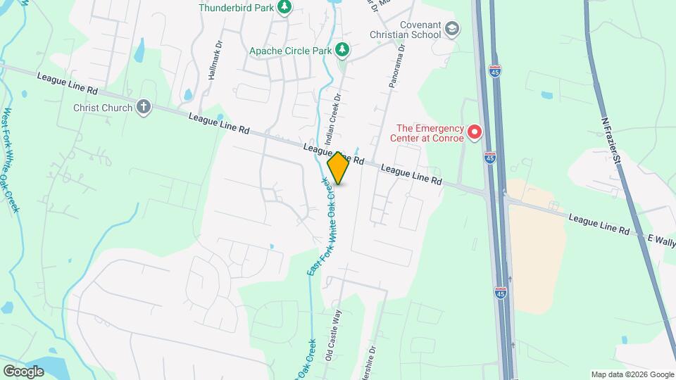 3514 White Oak Point Dr Map and Location Details