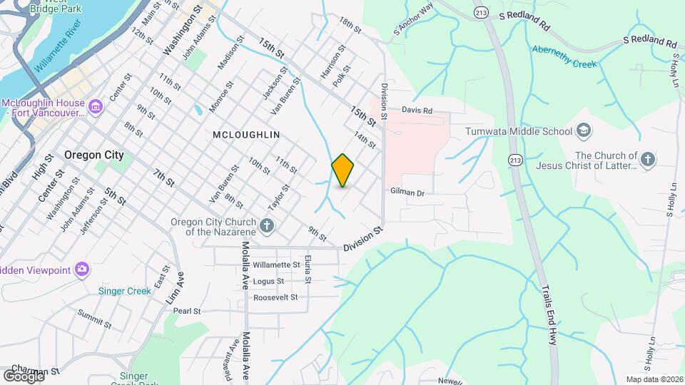 1105 Lincoln St Map and Location Details