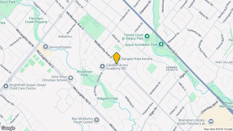 115 McMurchy Ave S Map and Location Details