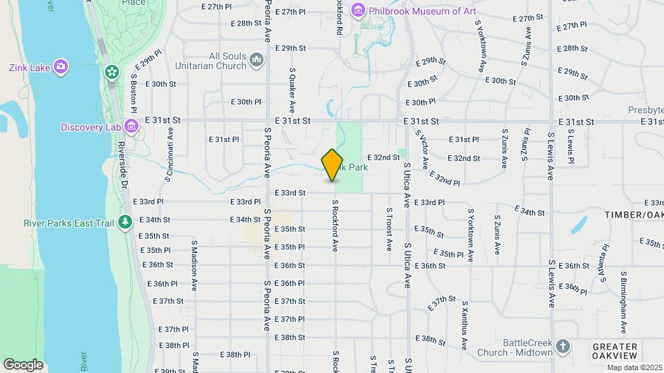 1445 E 33rd St S Map and Location Details