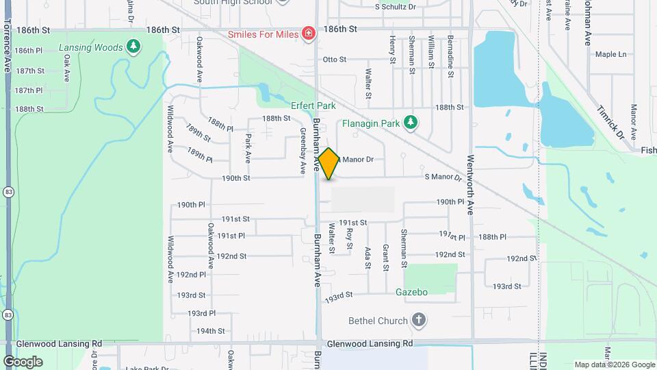 3237 S Manor Dr Map and Location Details